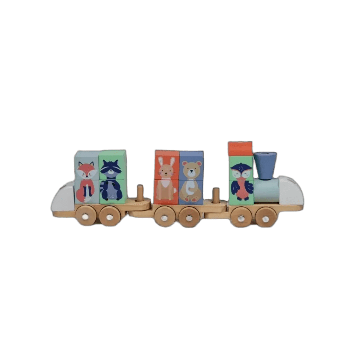 Block Animal Train
