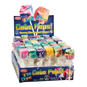 Tie Dye Cube Pops