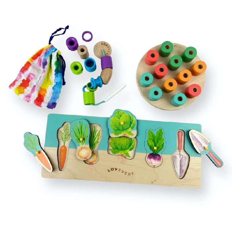 Lovevery Toys from the Adventure Play Kit