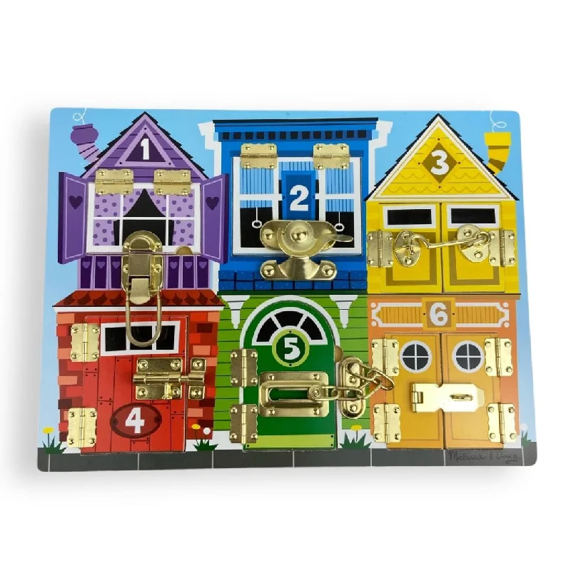 Melissa & Doug Latches Activity Board