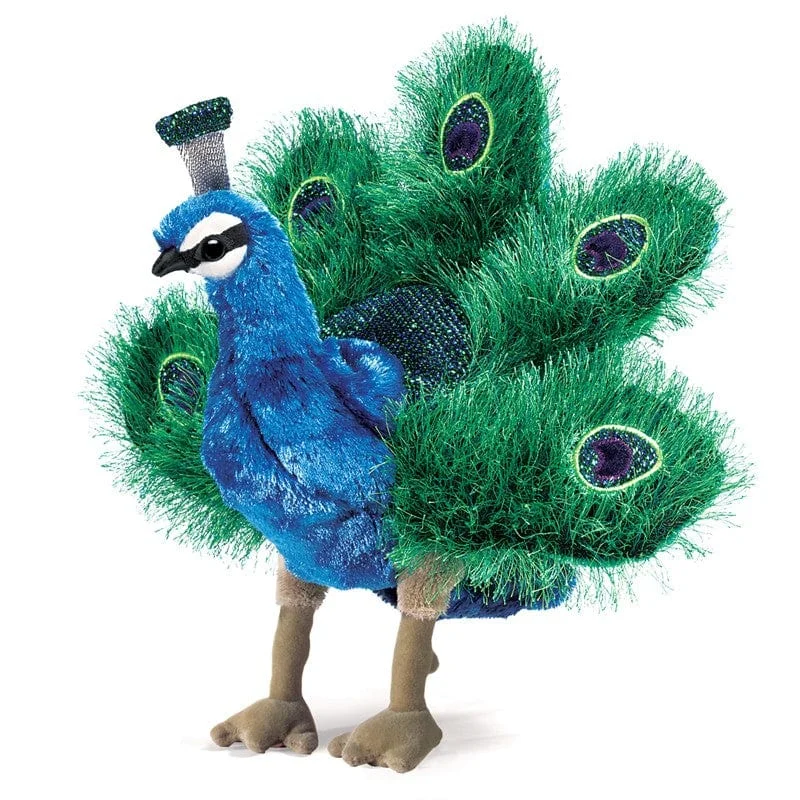 Small Peacock Puppet